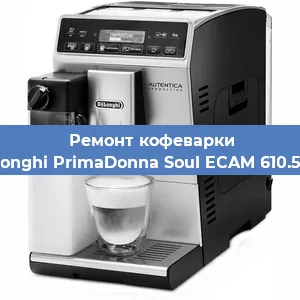 Чистка кофемашины De'Longhi PrimaDonna Soul ECAM 610.55.SB от накипи в Ижевске